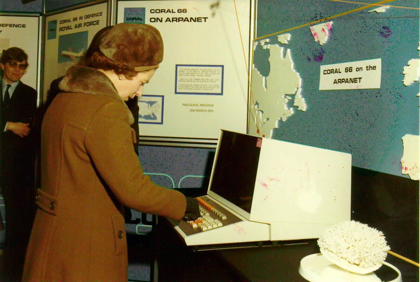 HM Queen Elizabeth at Malvern