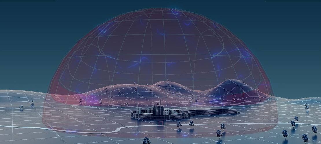 Airspace protection dome