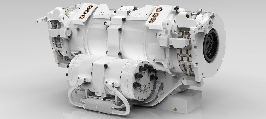 DSEI 2019 - Prototype electric drive motor