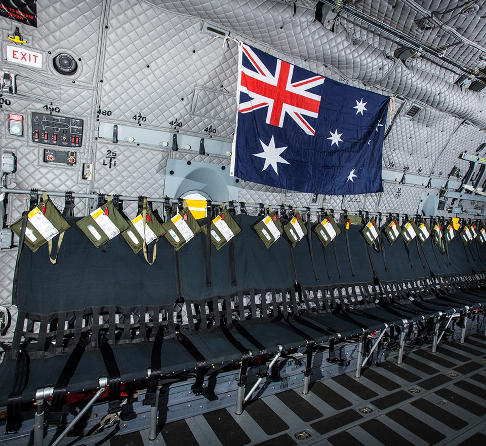 Qinetiq plane seats