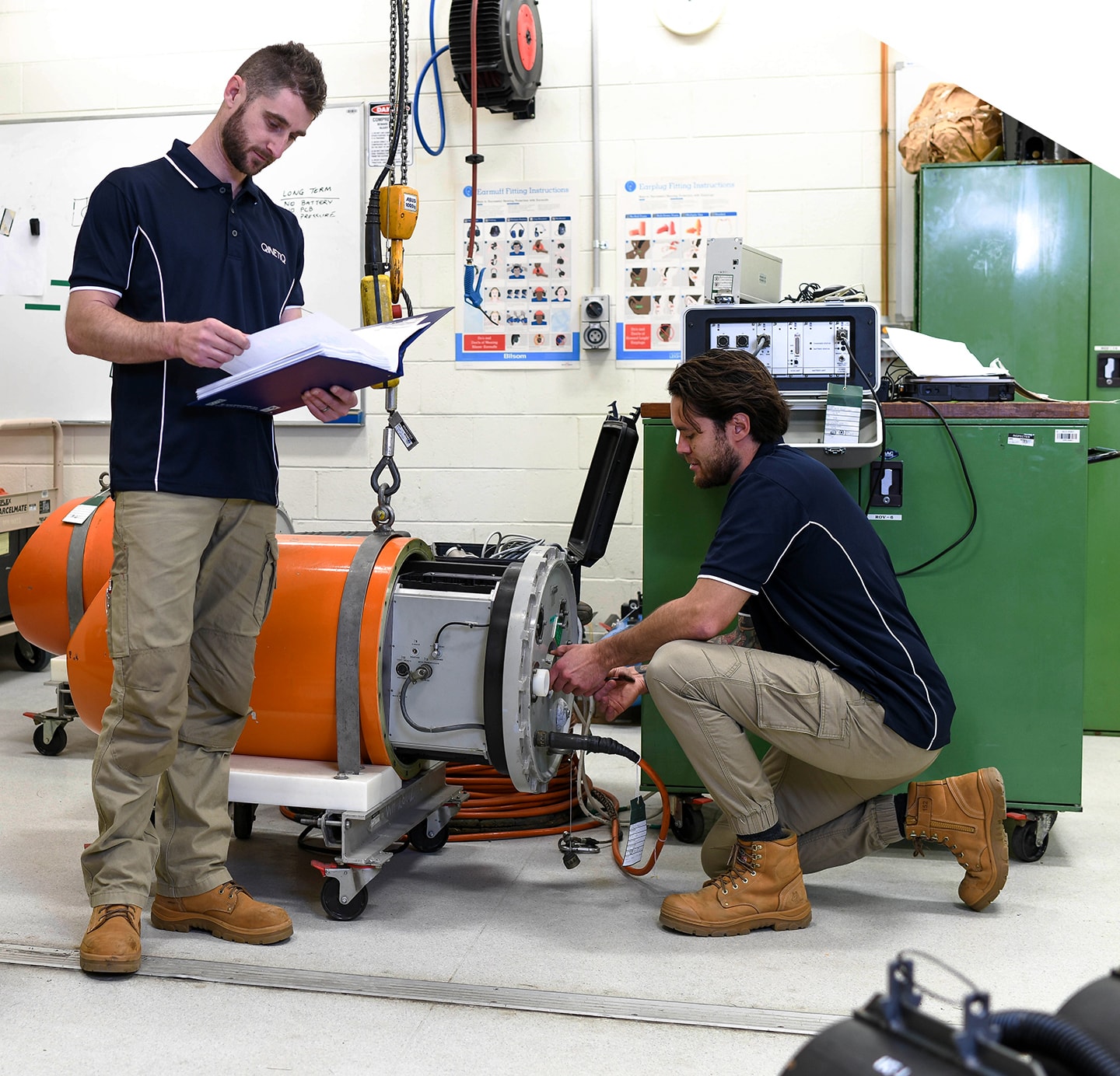 Qinetiq engineers